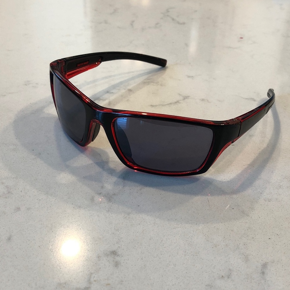 Foster Grant Black and Red Sunglasses